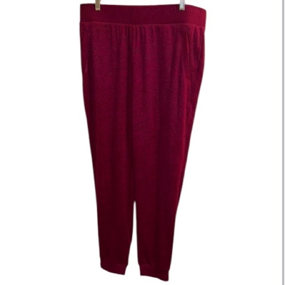 Chicos jogger Pants zenergy soft essentials orchid flower color pinky red NEW 12 - Picture 1 of 5